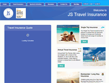 Tablet Screenshot of jsinsurance.co.uk